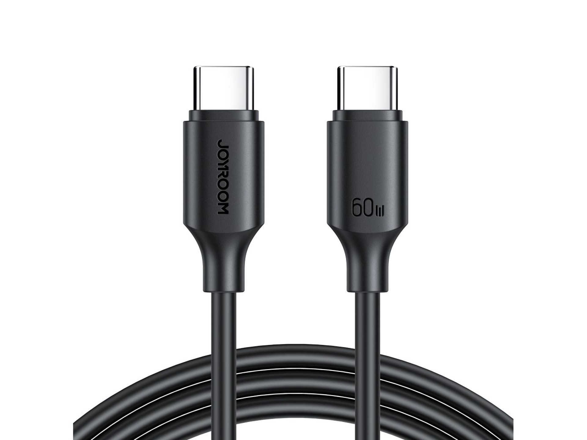 Cabo USB-C/USB-C PD QC Joyroom Long-Lasting Series A9, 60 W, 3 A, 1 m - preto
