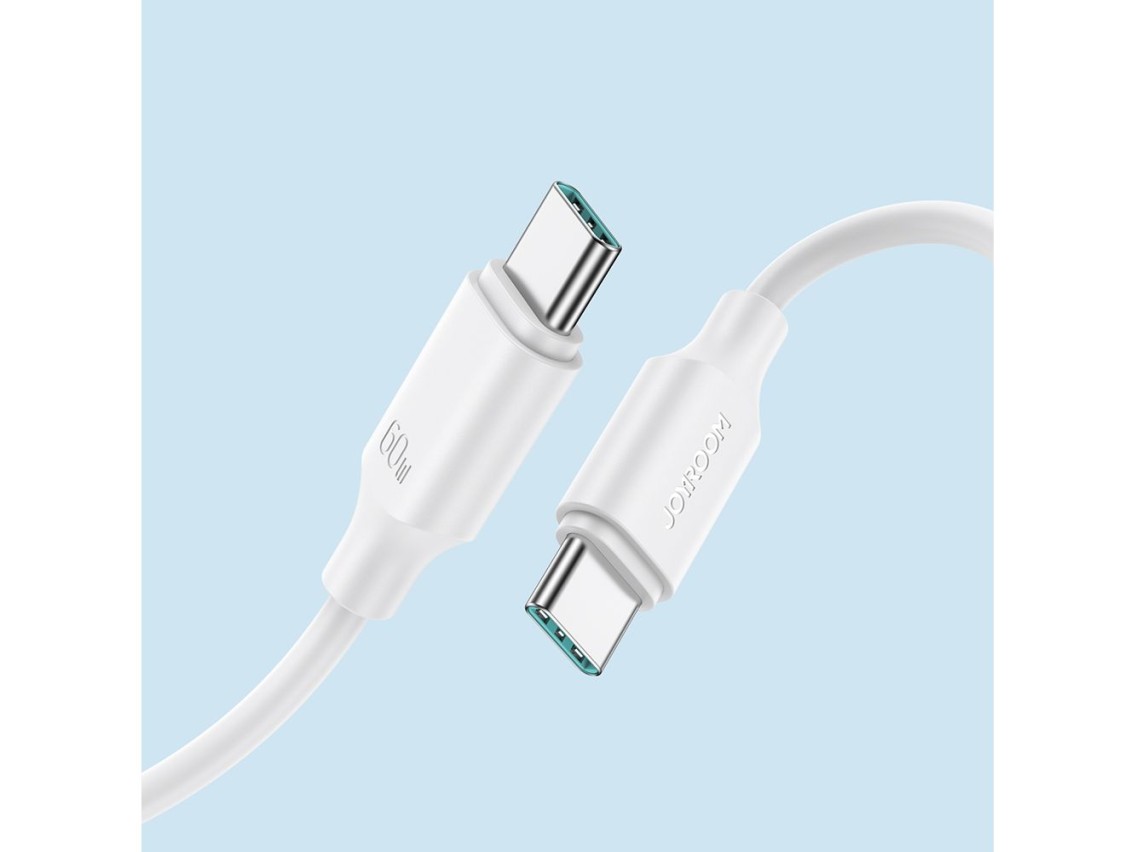 Cabo USB-C/USB-C PD QC Joyroom Long-Lasting Series A9, 60 W, 3 A, 1 m - preto