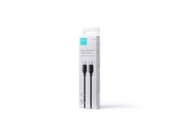Cabo USB-C/USB-C PD QC Joyroom Long-Lasting Series A9, 60 W, 3 A, 1 m - preto Cabo USB-C/USB-C PD QC Joyroom Long-Lasting Series A9, 60 W, 3 A, 1 m - preto