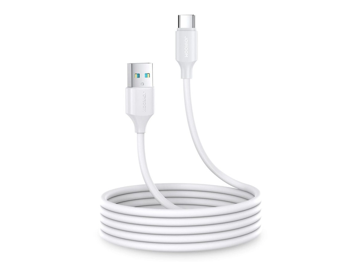 Joyroom Long-Lasting Series A9 USB-A / USB-C 3A cable 2m - white