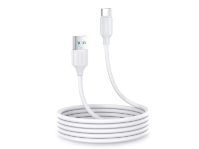 Cabo USB-A/USB-C Joyroom Long-Lasting Series A9 3A 2m - branco Cabo USB-A/USB-C Joyroom Long-Lasting Series A9 3A 2m - branco