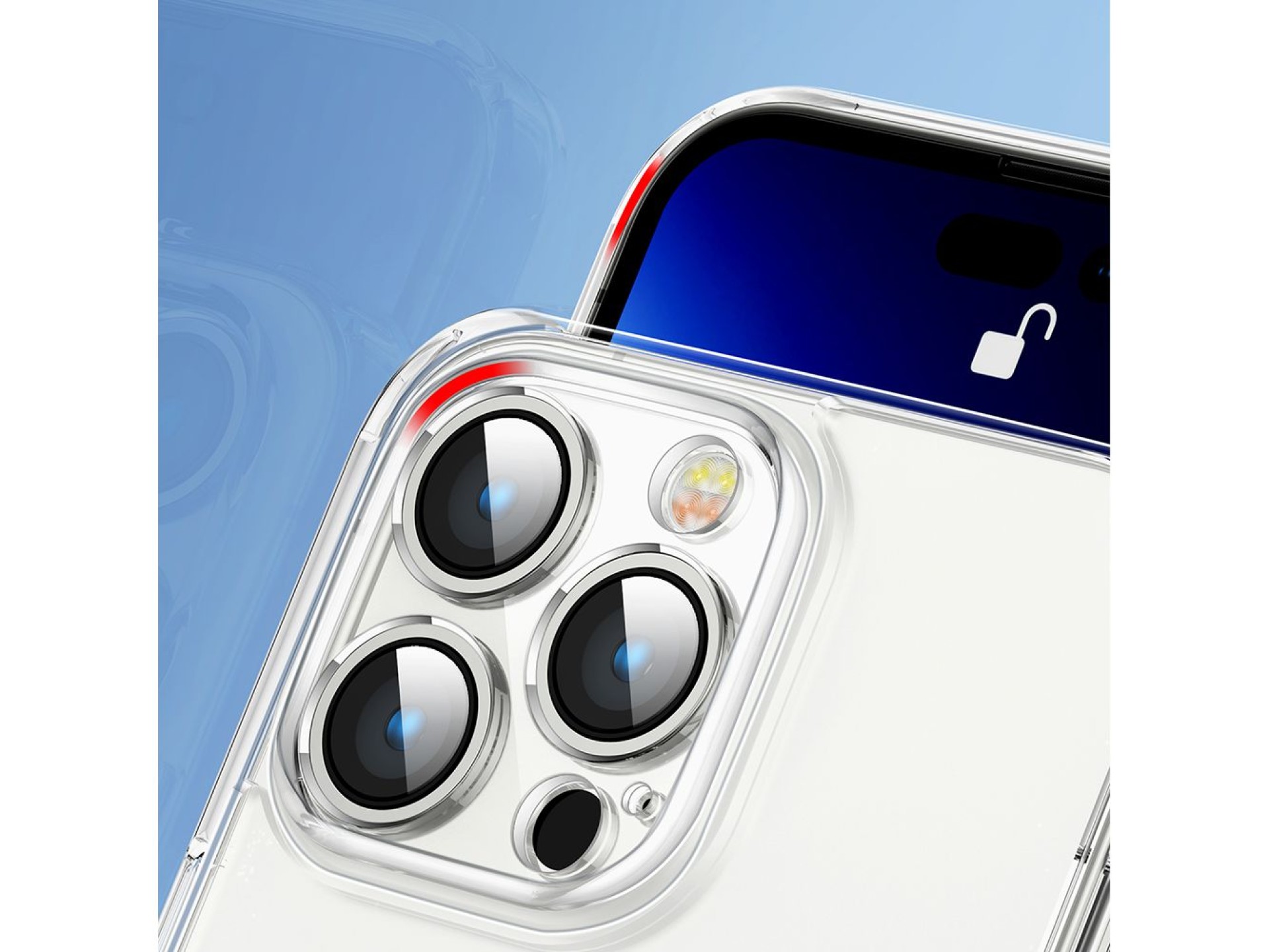 Capa Joyroom 14D para iPhone 14 Plus, resistente e transparente (JR-14D3)