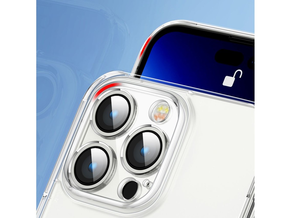 Capa Joyroom 14D para iPhone 14 Plus, resistente e transparente (JR-14D3)