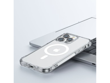 Capa magnética Joyroom Magnetic Defender para iPhone 14 Plus, capa blindada com suporte e ganchos, t Capa magnética Joyroom Magnetic Defender para iPhone 14 Plus, capa blindada com suporte e ganchos, t