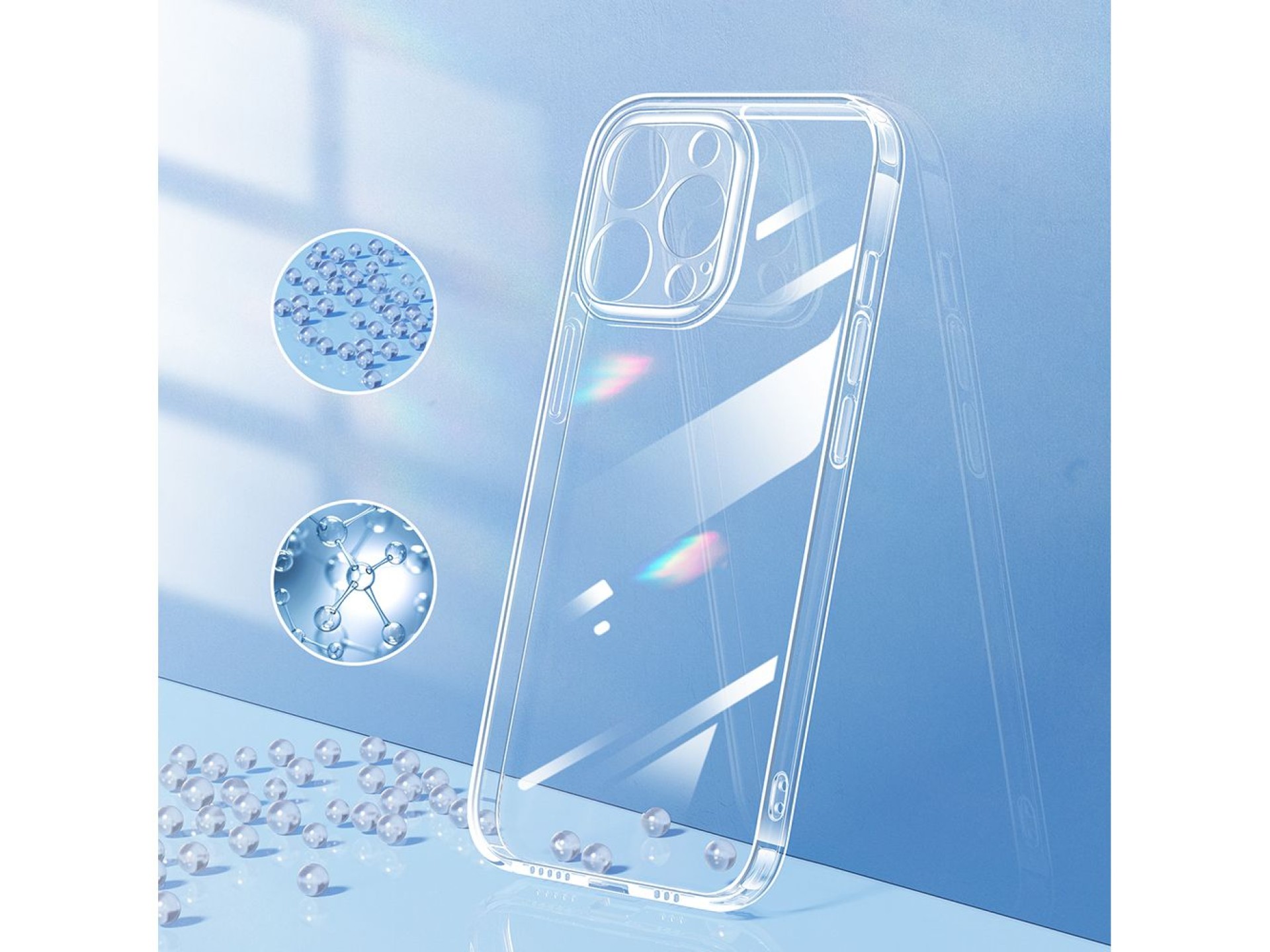 Capa Joyroom 14D para iPhone 14 Plus, resistente e transparente (JR-14D3)