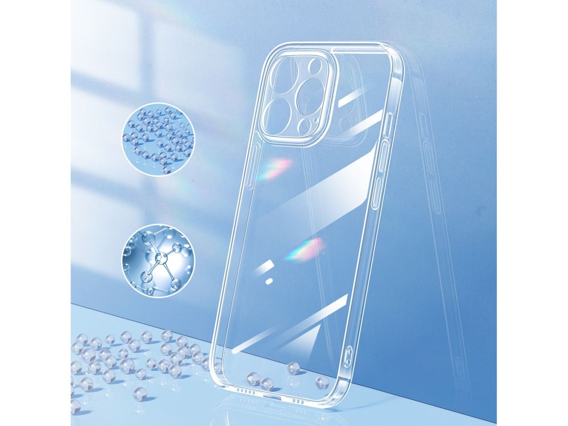 Capa Joyroom 14D para iPhone 14 Plus, resistente e transparente (JR-14D3)