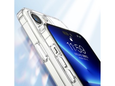 Capa magnética Joyroom 14D para iPhone 14 Plus compatível com MagSafe, transparente (JR-14D7) Capa magnética Joyroom 14D para iPhone 14 Plus compatível com MagSafe, transparente (JR-14D7)