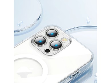 Capa magnética Joyroom 14D para iPhone 14 Plus compatível com MagSafe, transparente (JR-14D7) Capa magnética Joyroom 14D para iPhone 14 Plus compatível com MagSafe, transparente (JR-14D7)