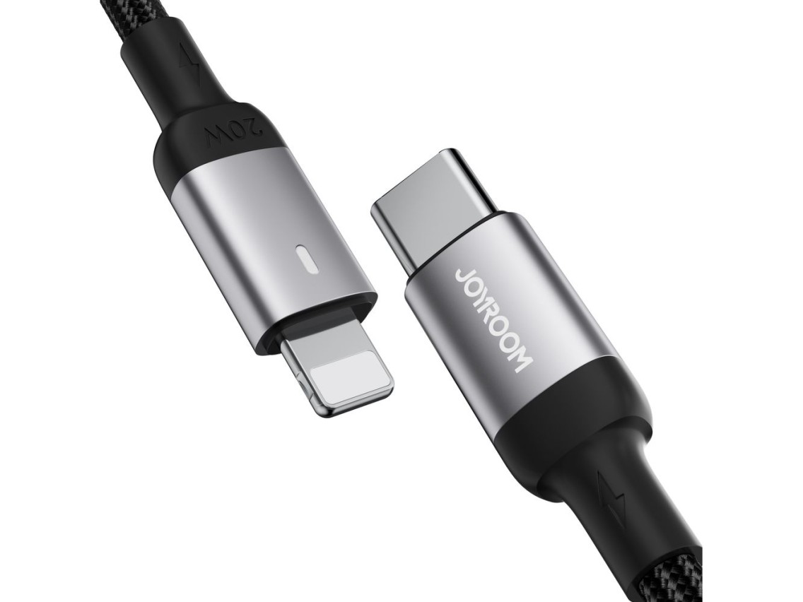 Joyroom Extraordinary Series A10 Lightning / USB-C PD 20W cable 1.2 m - black