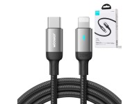 Joyroom Extraordinary Series A10 Lightning / USB-C PD 20W cable 1.2 m - black Joyroom Extraordinary Series A10 Lightning / USB-C PD 20W cable 1.2 m - black