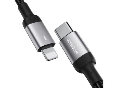 Joyroom Extraordinary Series A10 Lightning / USB-C PD 20W cable 1.2 m - black