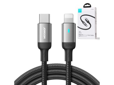 Joyroom Extraordinary Series A10 Lightning / USB-C PD 20W cable 1.2 m - black