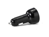 Cargador de coche Joyroom de 70 W con 3 puertos: USB, 2 x USB C negro (JR-CL26) Cargador de coche Joyroom de 70 W con 3 puertos: USB, 2 x USB C negro (JR-CL26)
