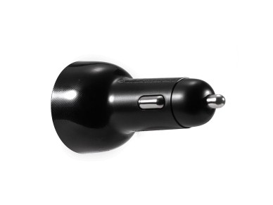 Cargador de coche Joyroom de 70 W con 3 puertos: USB, 2 x USB C negro (JR-CL26)