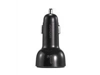 Cargador de coche Joyroom de 70 W con 3 puertos: USB, 2 x USB C negro (JR-CL26)