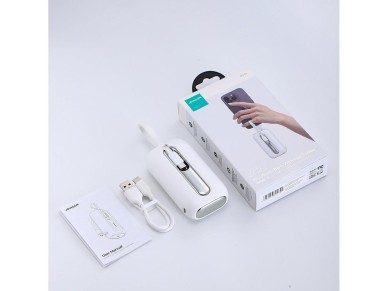 Joyroom mini powerbank 10000mAh Colorful Series 22.5W with 2 built-in USB C and Lightning cables whi Joyroom mini powerbank 10000mAh Colorful Series 22.5W with 2 built-in USB C and Lightning cables whi