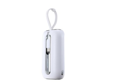 Joyroom mini powerbank 10000mAh Colorful Series 22.5W with 2 built-in USB C and Lightning cables whi Joyroom mini powerbank 10000mAh Colorful Series 22.5W with 2 built-in USB C and Lightning cables whi