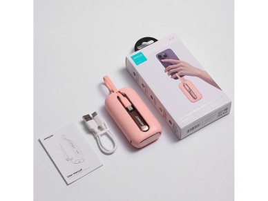 Joyroom mini powerbank 10000mAh Colorful Series 22.5W with 2 built-in USB C and Lightning cables pin Joyroom mini powerbank 10000mAh Colorful Series 22.5W with 2 built-in USB C and Lightning cables pin