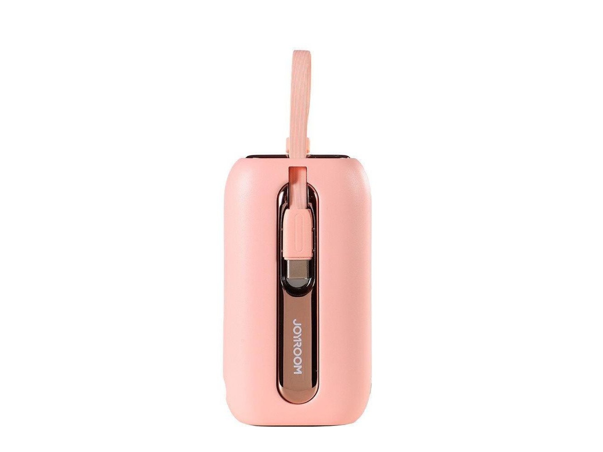 Joyroom mini powerbank 10000mAh Colorful Series 22.5W with 2 built-in USB C and Lightning cables pin