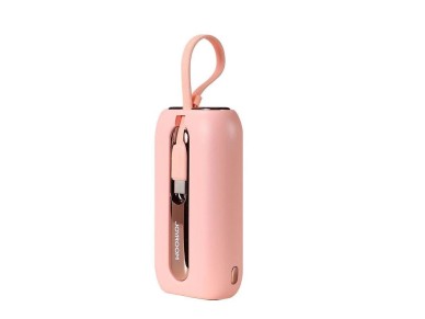 Joyroom mini powerbank 10000mAh Colorful Series 22.5W with 2 built-in USB C and Lightning cables pin Joyroom mini powerbank 10000mAh Colorful Series 22.5W with 2 built-in USB C and Lightning cables pin