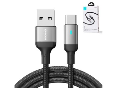 Joyroom Extraordinary Series A10 USB-A / USB-C 3A Cable 1.2 m - Black