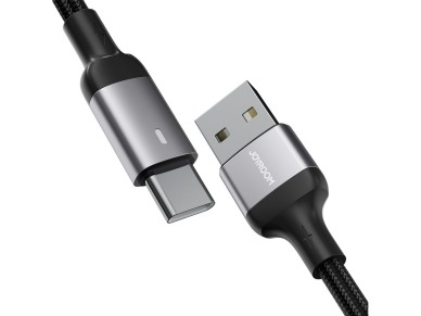 Joyroom Extraordinary Series A10 USB-A / USB-C 3A Cable 1.2 m - Black