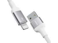 Joyroom Extraordinary Series A10 USB-A / Lightning 2.4A cable 1.2 m - white Joyroom Extraordinary Series A10 USB-A / Lightning 2.4A cable 1.2 m - white