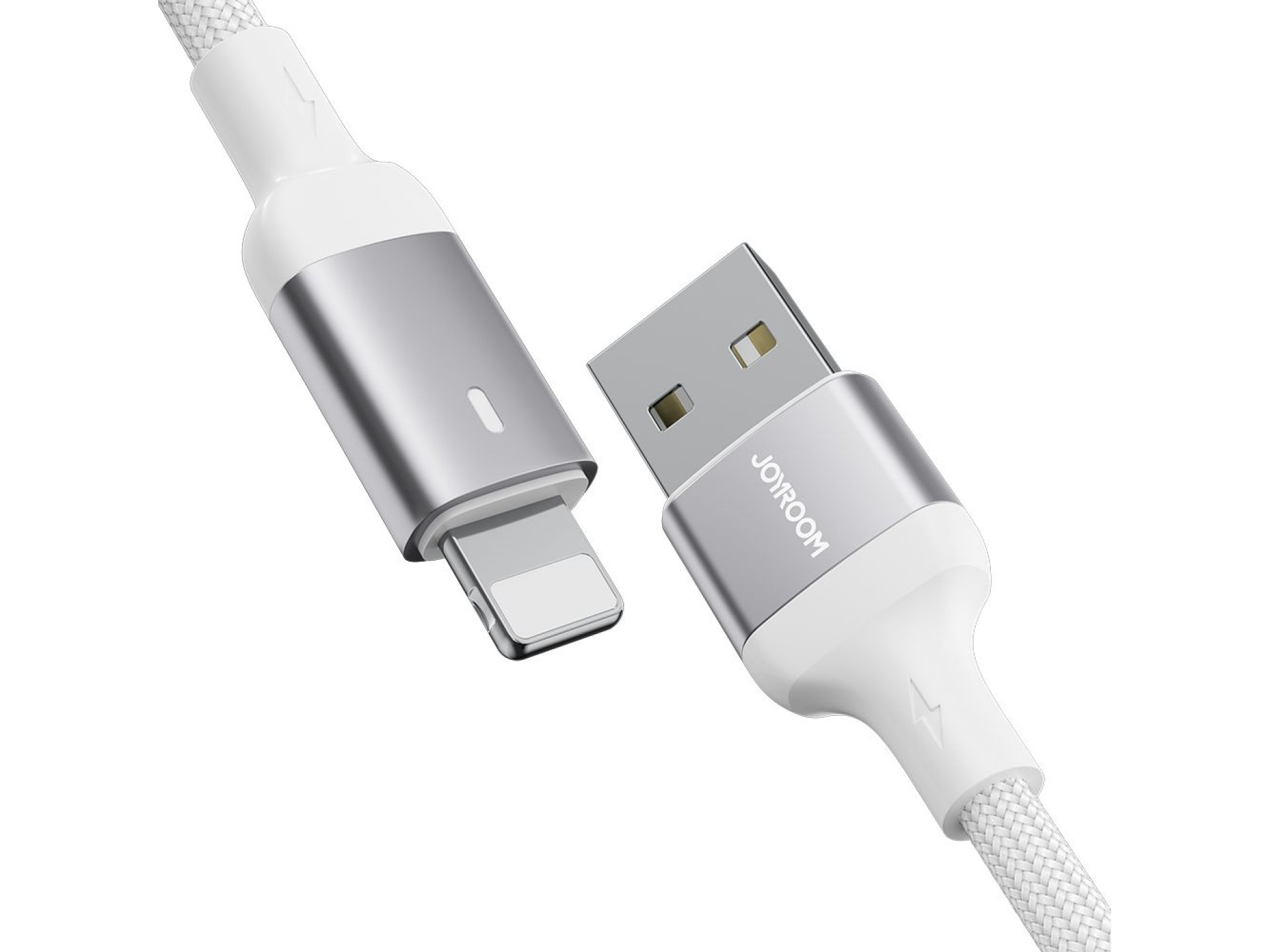 Joyroom Extraordinary Series A10 USB-A / Lightning 2.4A cable 1.2 m - white