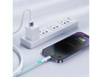 Joyroom Extraordinary Series A10 USB-A / Lightning 2.4A cable 1.2 m - white Joyroom Extraordinary Series A10 USB-A / Lightning 2.4A cable 1.2 m - white
