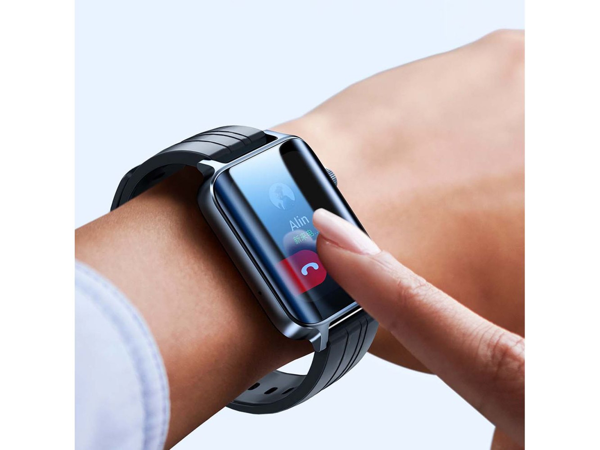 Relógio inteligente Joyroom Fit-Life JR-FT6 com função de atendimento de chamadas / proteção IP68 -