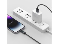 Joyroom Prism Series A16 Lightning / USB-A Cable 2.4A 1.2m with LED Display - Black Joyroom Prism Series A16 Lightning / USB-A Cable 2.4A 1.2m with LED Display - Black