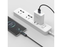 Cable USB-C/USB-A Joyroom Prism Series A16 de 66 W y 1,2 m con pantalla LED - Negro Cable USB-C/USB-A Joyroom Prism Series A16 de 66 W y 1,2 m con pantalla LED - Negro