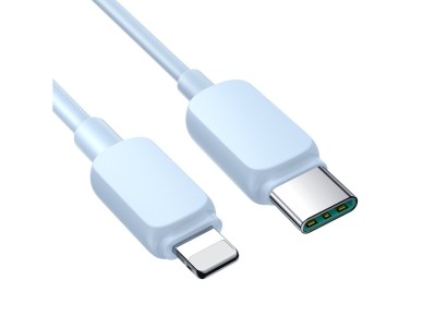 Joyroom Multi-Color Series A14 USB-C / Lightning 20W Cable 1.2 m - Blue