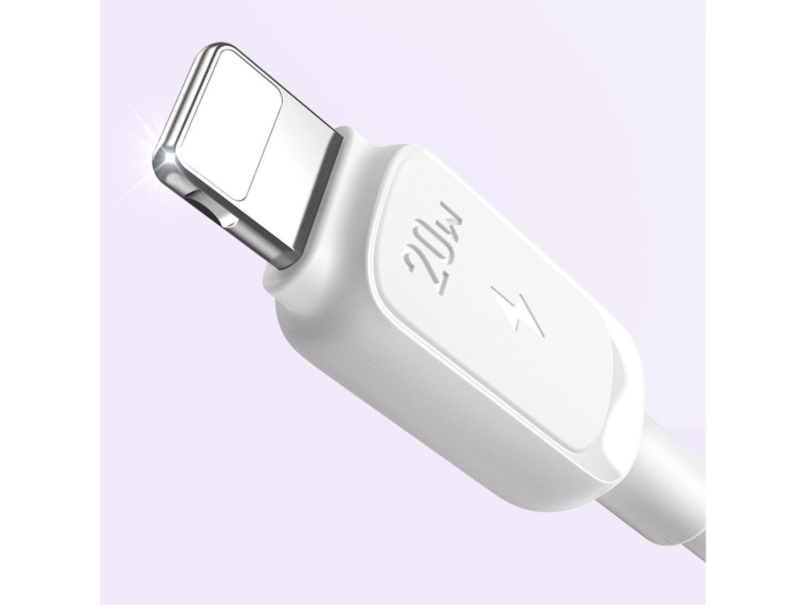 Joyroom Multi-Color Series A14 USB-C / Lightning 30W cable 1.2 m - white