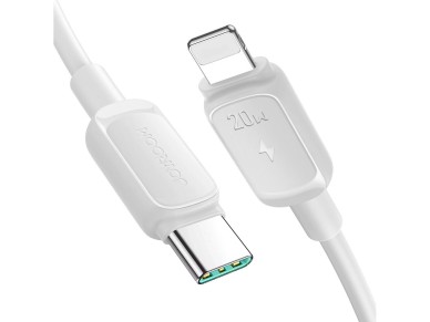 Joyroom Multi-Color Series A14 USB-C / Lightning 30W cable 1.2 m - white