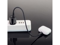 Mini charger USB C 20W PD Joyroom JR-TCF02 - black Mini charger USB C 20W PD Joyroom JR-TCF02 - black