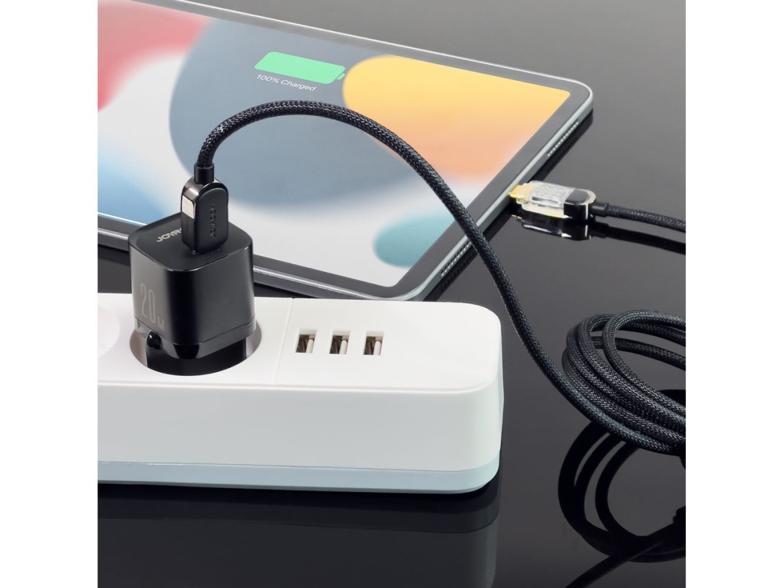 Mini charger USB C 20W PD Joyroom JR-TCF02 - black
