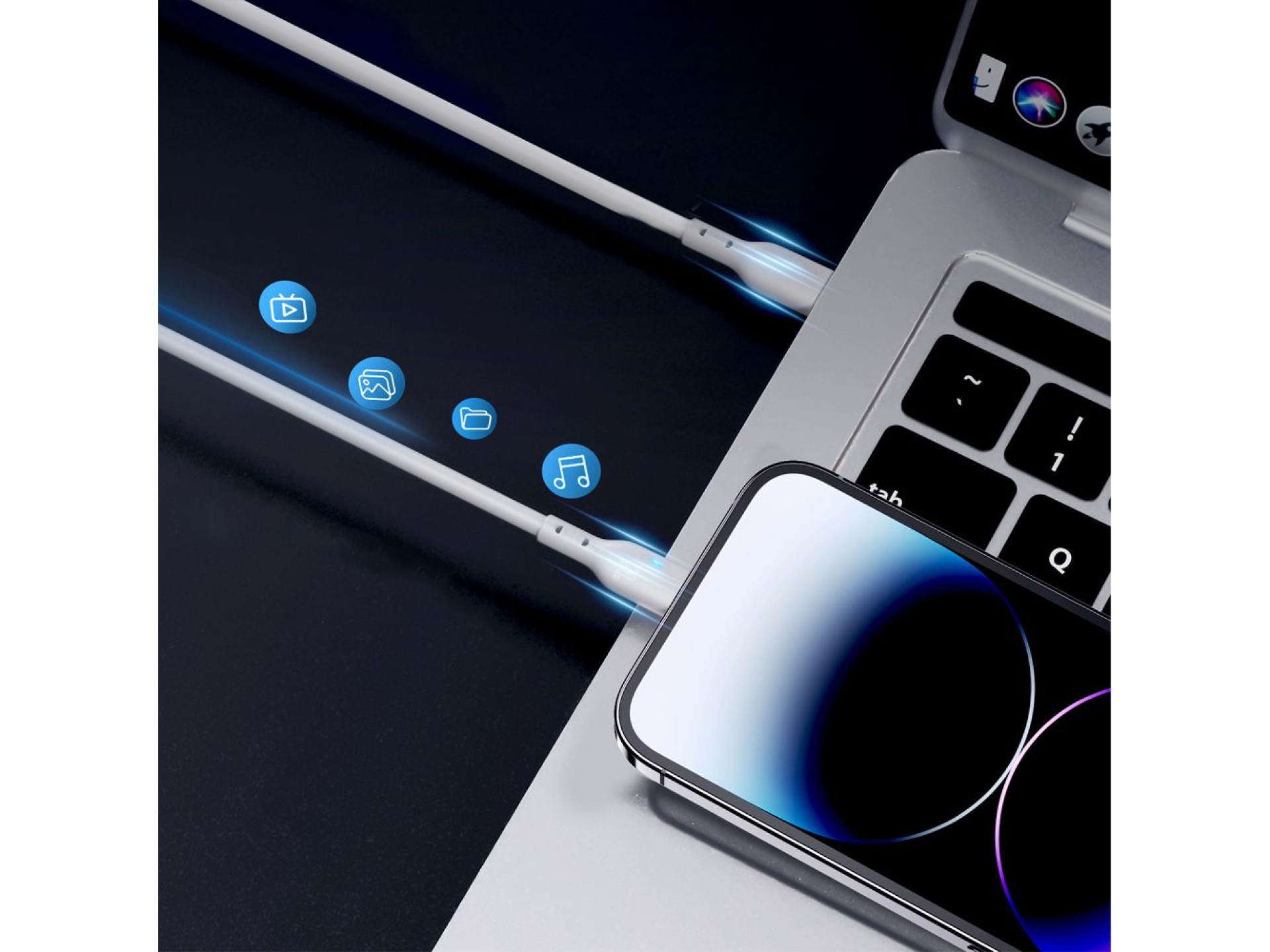 Joyroom Premium Series A13 Lightning / USB-C Cable 20W 2m - White