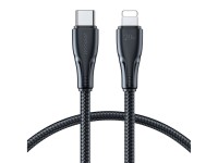 Joyroom Surpass Series A11 Lightning /USB-C 20W 0.25 m cable - black