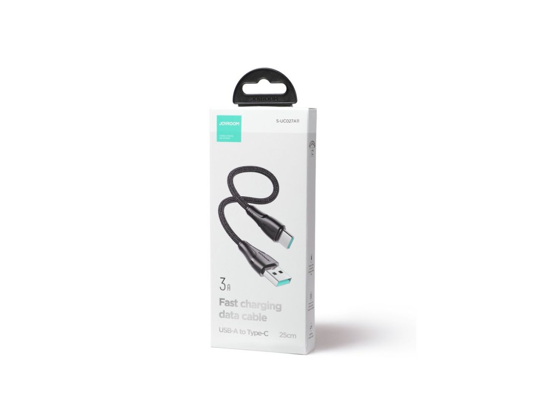 Joyroom Surpass Series A11 Lightning /USB-C 20W 0.25 m cable - black