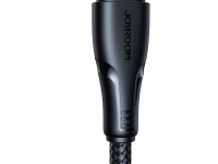 Cable USB-A/Lightning 2.4A de 1,2 m de la serie Joyroom Surpass A11 - Negro Cable USB-A/Lightning 2.4A de 1,2 m de la serie Joyroom Surpass A11 - Negro