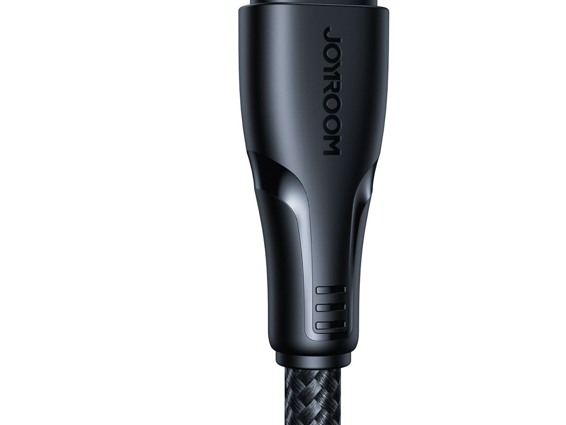 Cable USB-A/Lightning 2.4A de 1,2 m de la serie Joyroom Surpass A11 - Negro