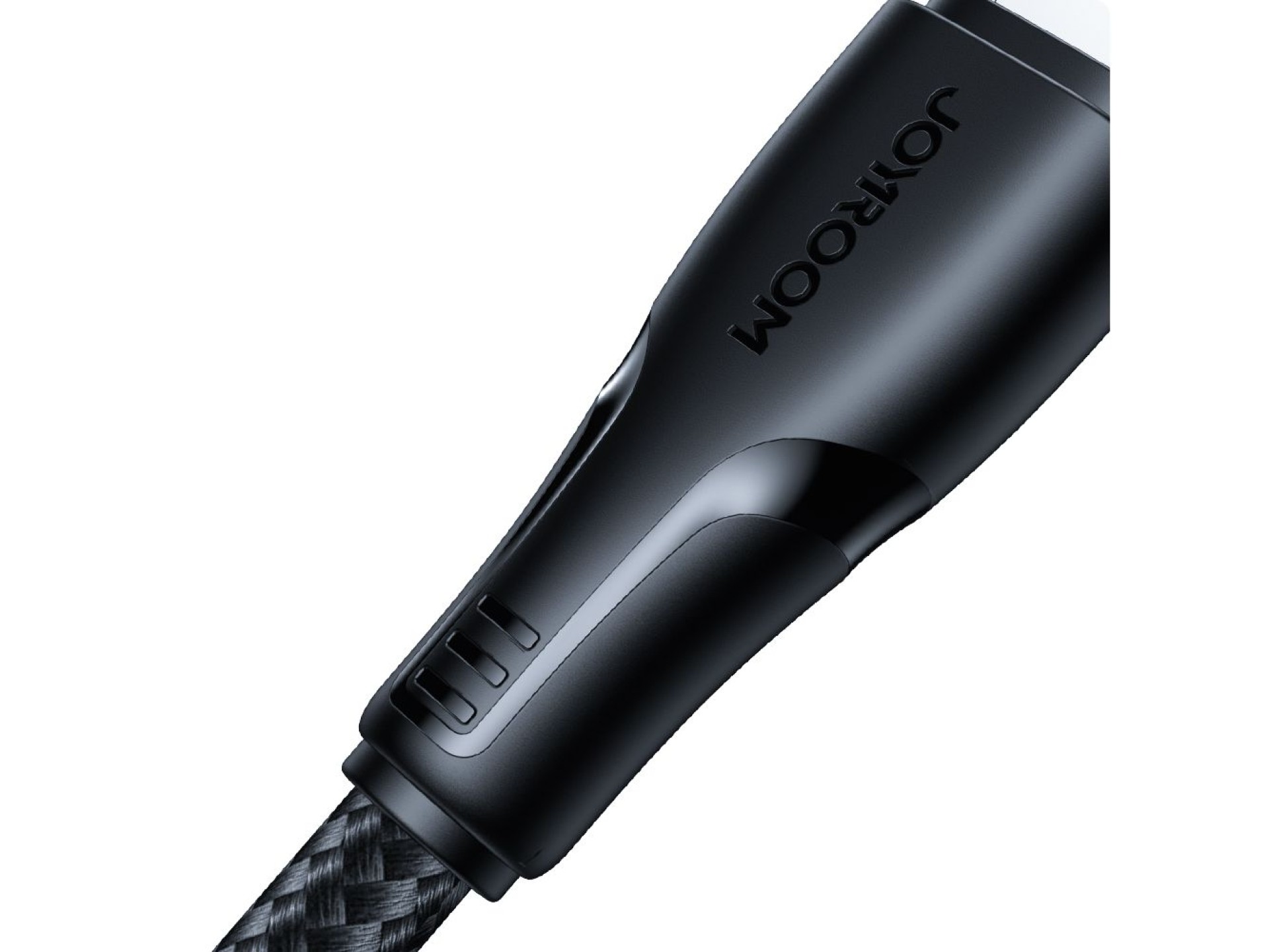 Cable USB-A/Lightning 2.4A de 1,2 m de la serie Joyroom Surpass A11 - Negro