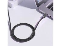 Cabo USB-C/USB-C 60W Joyroom Multi-Color Series A14 de 1,2 m - Preto Cabo USB-C/USB-C 60W Joyroom Multi-Color Series A14 de 1,2 m - Preto