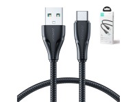 Joyroom Surpass Series A11 USB-A / USB-C 3A Cable 1.2 m - Black Joyroom Surpass Series A11 USB-A / USB-C 3A Cable 1.2 m - Black