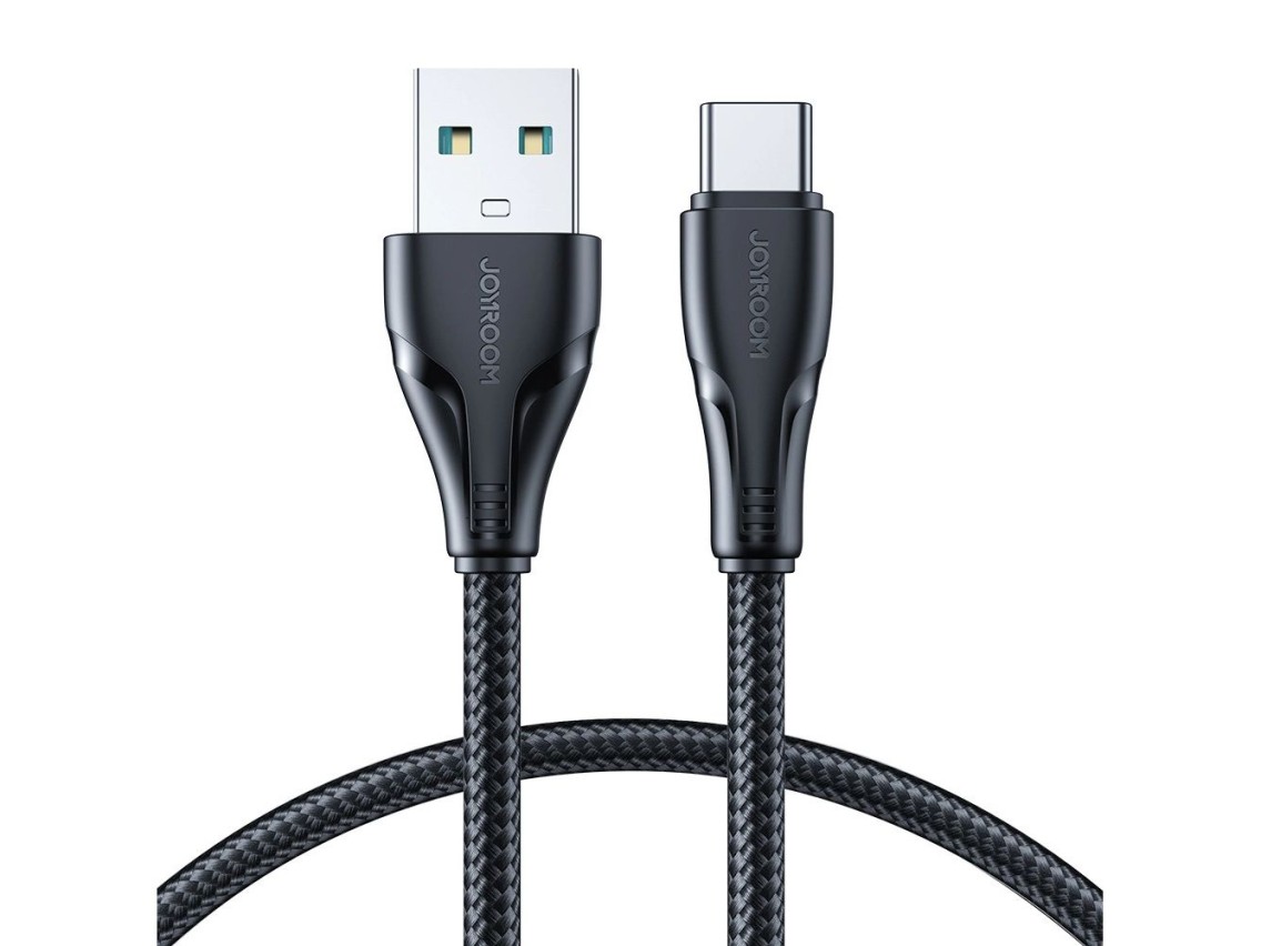 Joyroom Surpass Series A11 USB-A / USB-C 3A Cable 1.2 m - Black