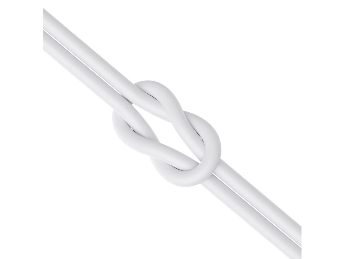 Joyroom JR-EW01 in-ear wired mini jack headphones with remote control - white