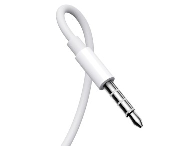 Joyroom JR-EW01 in-ear wired mini jack headphones with remote control - white Joyroom JR-EW01 in-ear wired mini jack headphones with remote control - white