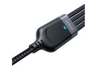 Cable Joyroom Multi-Use Series S-A18 4 en 1 USB-A - USB-C / Lightning / Lightning / micro USB de 1,2