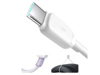 Joyroom Multi-Color Series A14 USB-A / USB-C 3A Cable 1.2m - White